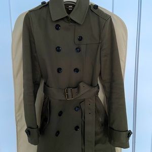 Mid-Length Burberry Brit Heritage Trench Coat